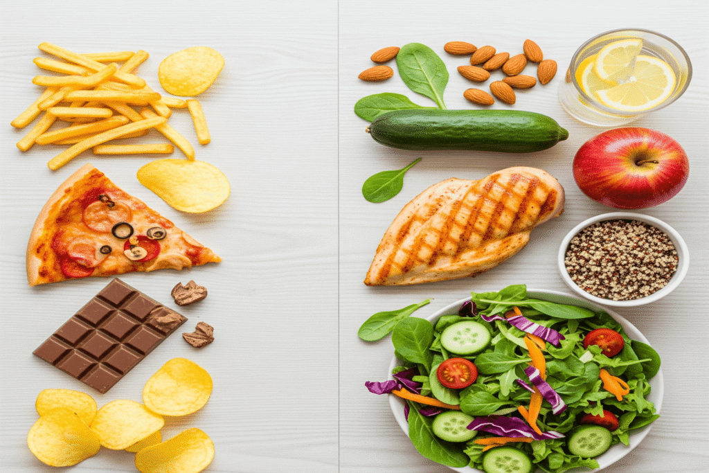 Comment rééquilibrer son alimentation
